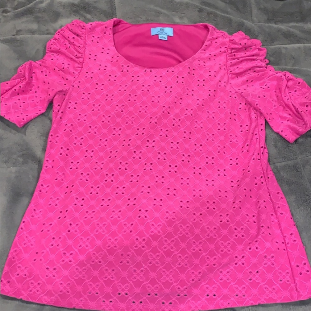 Pink top